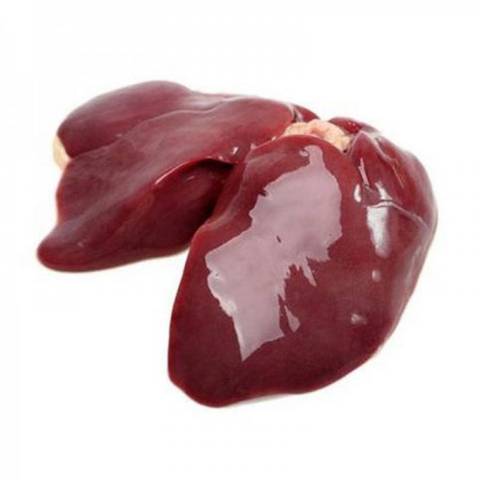 Foie de boeuf, le sachet de 1 kg