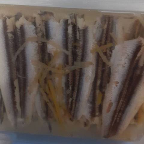Petits filets d'anchois au citron confit, la boîte de 200 gr
