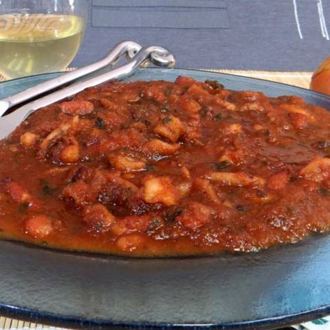 Salade de calamars  la nioise, le kg
