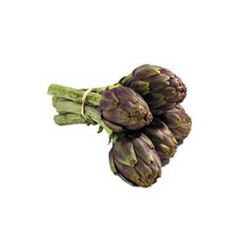Artichaut poivrade, le bouquet de 5 ttes