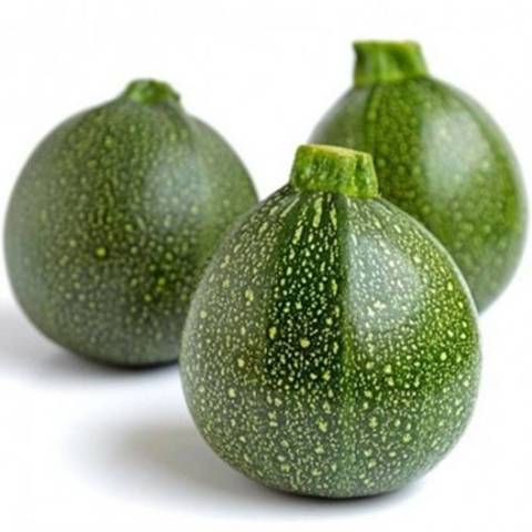 Courgettes rondes, le kg