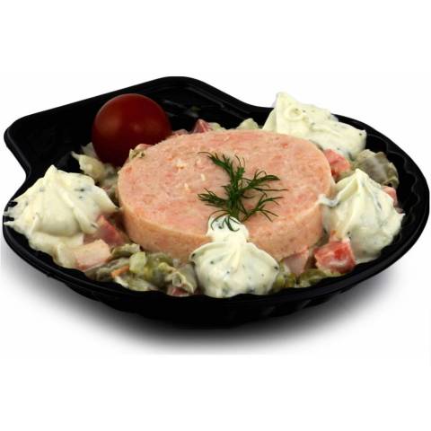 Coquille de saumon, la pice