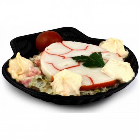 Coquille de surimi, la pice