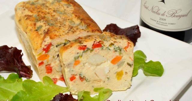 Terrine de st jacques, le kg